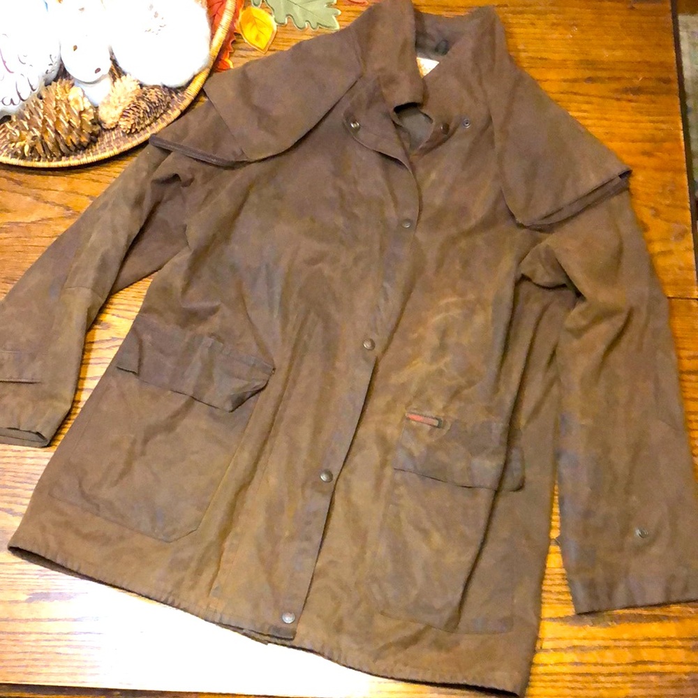Vintage R.M. Williams Rouseabout  oilskin coat